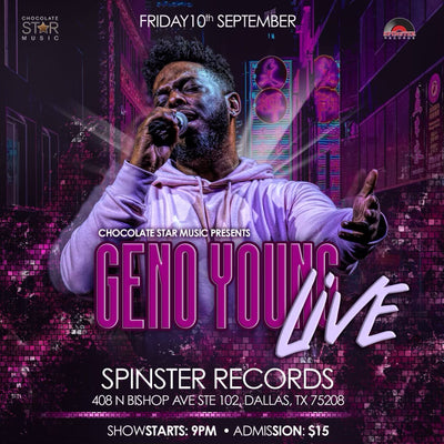 September 10th: Geno Young Live