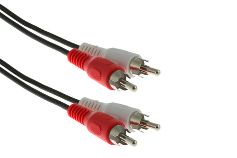 Dual RCA M/M 6ft Cable