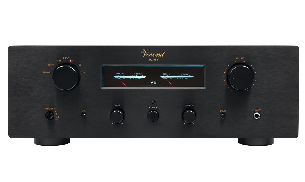 Vincent SV-228 Hybrid Stereo Integrated Amplifier – Spinster Records