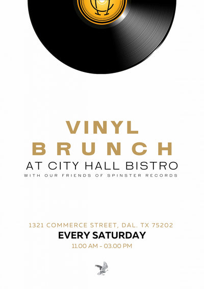 Join us for Vinyl Brunch at The Adolphus Hotel