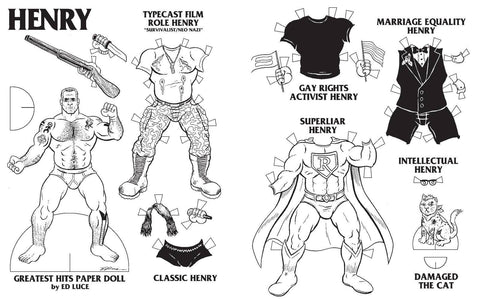 Henry & Glenn Adult Activity & Coloring Book