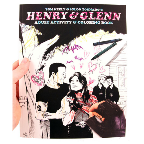 Henry & Glenn Adult Activity & Coloring Book