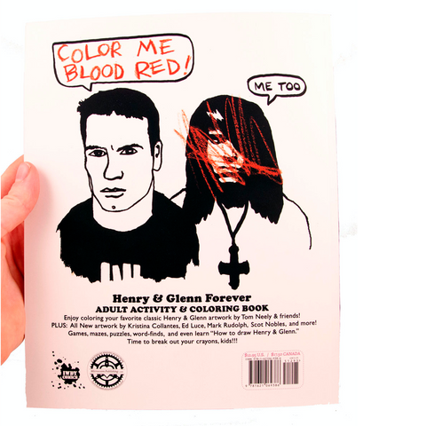 Henry & Glenn Adult Activity & Coloring Book