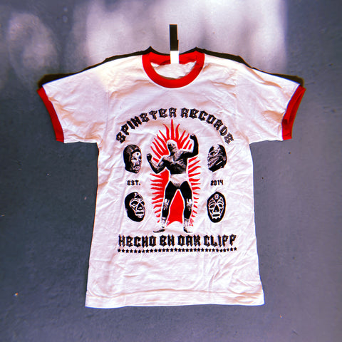 Spinster Records Cinco De Mayo Luchador Shirt