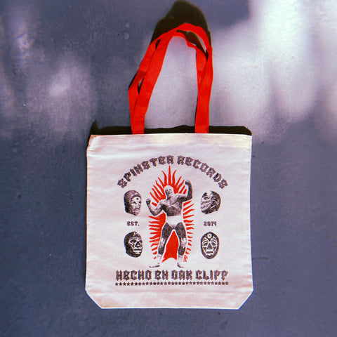 Spinster Records Cinco De Mayo Luchador Tote 2025