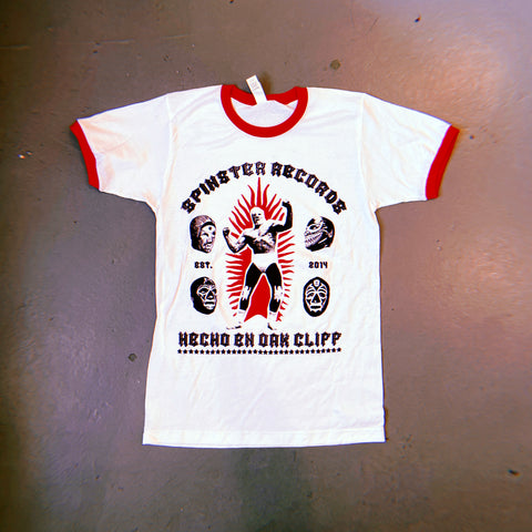 Spinster Records Luchador Shirt