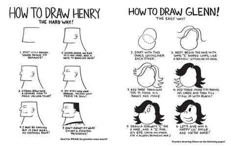 Henry & Glenn Adult Activity & Coloring Book