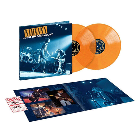 Nirvana - Live At The Paramount (Clear Orange Vinyl)