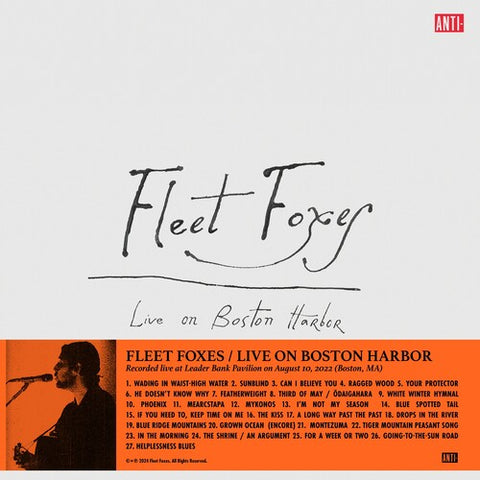 Fleet Foxes - Live On Boston Harbor [RSD2024]