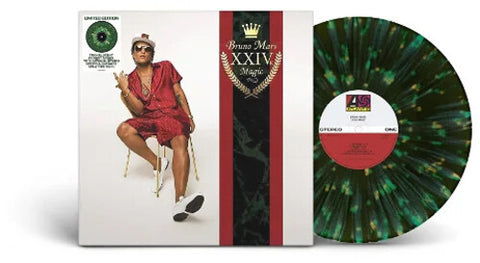 Bruno Mars -  24K Magic (Green & Yellow Splatter Colored Vinyl) [UK IMPORT]
