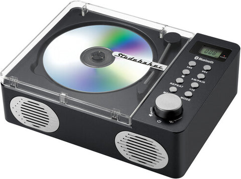 Studebaker SB3720B Retro CD Player with Bluetooth