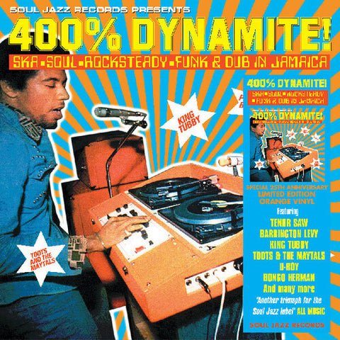 Soul Jazz Records Presents - 400% Dynamite Ska Soul Rocksteady Funk And Dub in Jamaica [RSD2025]