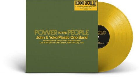 John & Yoko/Plastic Ono Band - Power To The People: Live at the One To One Concert, New York City 1972 [RSD2025]