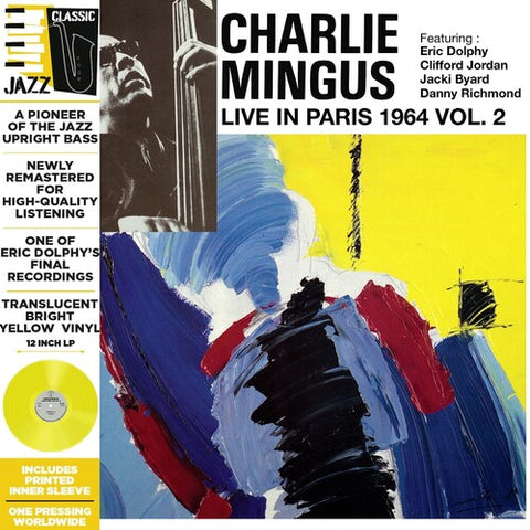 Charlie Mingus - Live in Paris, 1964 Vol. 2 [TRANSLUCENT YELLOW VINYL]