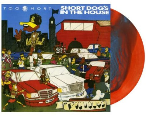 Too $hort - Short Dog's In The House (Red & Blue Swirl Vinyl)