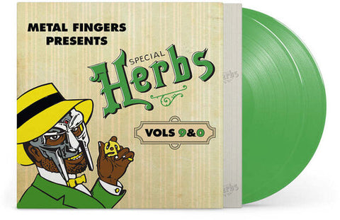 MF Doom - Metal Fingers Presents: Special Herbs Vol. 9 & 10 (Green Vinyl)