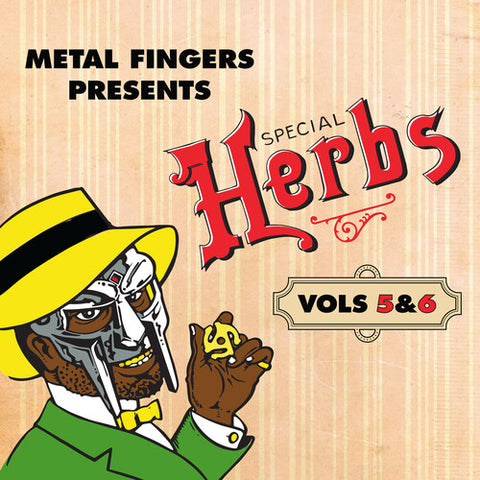 MF Doom - Metal Fingers Presents: Special Herbs Vol. 5 & 6 (Red Vinyl)