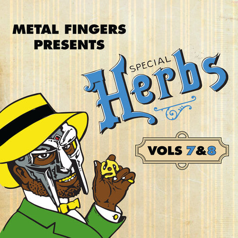 MF Doom - Metal Fingers Presents: Special Herbs Vol. 7 & 8 (Blue Vinyl)