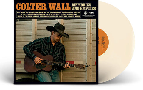 [11/14] Colter Wall - Memories and Empties [BONE COLOR VINYL] [PRE-ORDER]