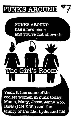 Punks Around Zine #7: The Girl's Room