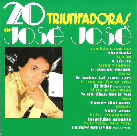 Jose Jose - 20 Triunfadoras [Import]