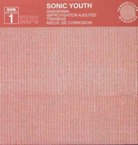 Sonic Youth - Anagrama (ltd Ed Ep)