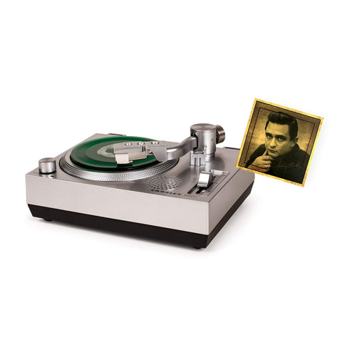 RSD3 Mini Turntable for 3 Inch Vinyl Records w/Johnny Cash Single