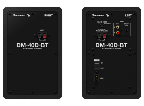 Pioneer Dj - DM-40D-BT 4" Monitor Speakers