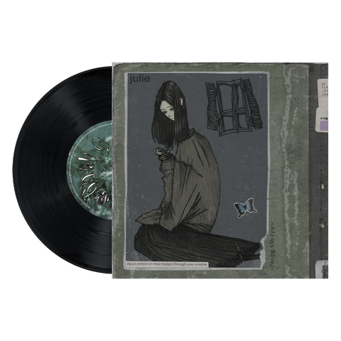Julie - Pg.4 A Picture Of Three Hedges/ through Your Window (7" Vinyl)