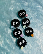 Anime Soot Sprite Ghibli Earrings