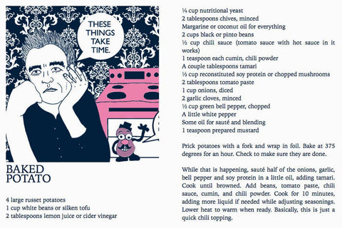 Defensive Eating With Morrissey: Vegan Recipes