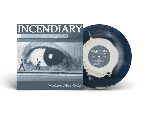 Incendiary - Thousand Mile Stare [BLUE JAY/WHITE/BLACK MIX VINYL]