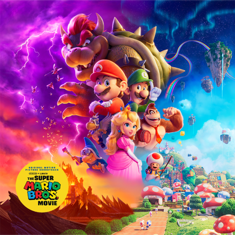 Various Artists - The Super Mario Bros. Movie (Red & Green Vinyl)