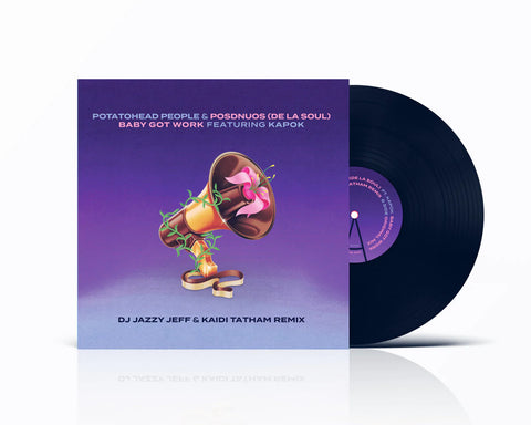 Potatohead People & Posdnuos (De La Soul) - Baby Got Work ft. Kapok [7" VINYL]