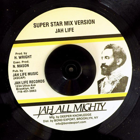 Tinga Stewart - Babylon Falling / Jah Life - Super Star Mix Version (7" Vinyl)