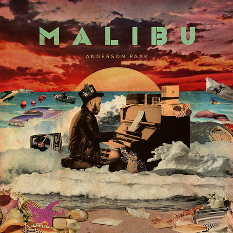 Anderson Paak - Malibu (RSD Essential White Splatter on Orange Vinyl)