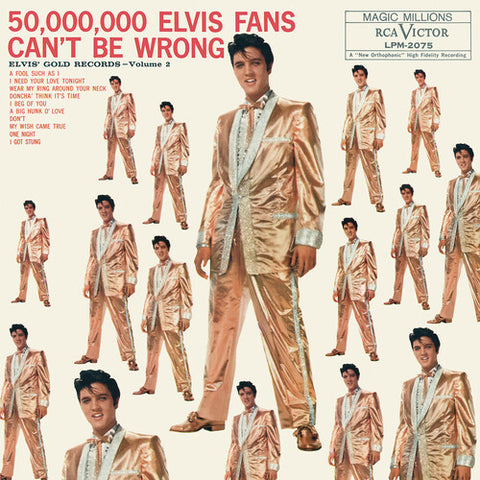 Elvis -  50,000,000 Elvis Fans Can't Be Wrong: Elvis' Gold Records Volume 2