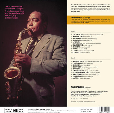 Charlie Parker - Hits [180-Gram Deluxe Gatefold]] [Import]