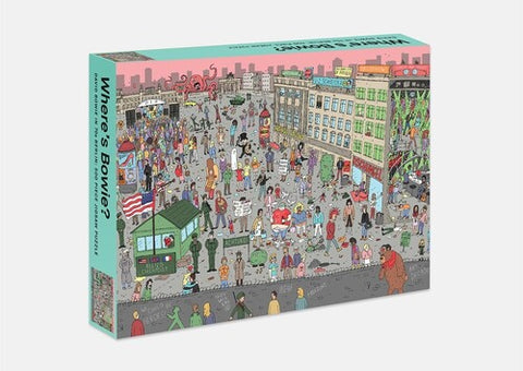 Where's Bowie?: David Bowie in 70s Berlin: 500 Piece Jigsaw Puzzle