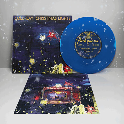 Coldplay - Christmas Lights [Blue Vinyl]