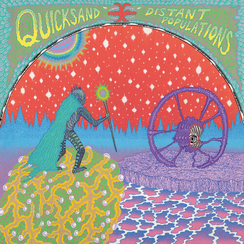 Quicksand - Distant Populations (IEX) (Purple Cloudy Effect Vinyl)