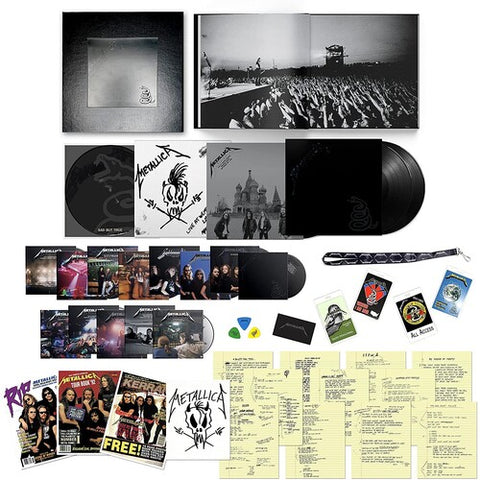 METALLICA - The Black Album (Remastered Deluxe Box Set)(5LP)(14CD)(6DVD) -