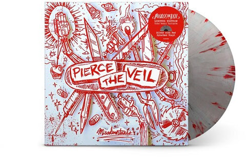 Pierce The Veil - Misadventures [INDIE EXCLUSIVE] (Red & Silver Vinyl)