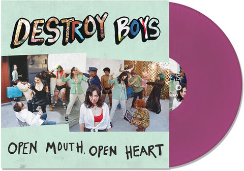 Destroy Boys - Open Mouth, Open Heart [PURPLE VINYL]