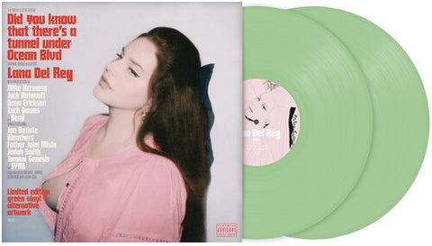 Lana Del Rey - Did You Know That There's A Tunnel Under Ocean Blvd [Light Green 2 LP/ Alt. Cover]