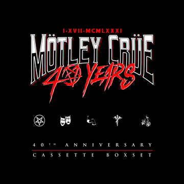 Motley Crüe - 40th Anniversary Cassette Box Set [RSDJUNE21]