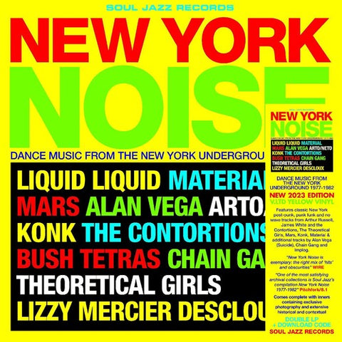 Soul Jazz Records Presents - New York Noise - Dance Music From The New York [RSDAPRIL23]