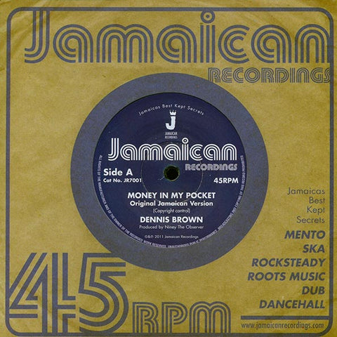 Dennis Brown - Money In My Pocket / Version (7" Vinyl)