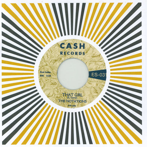 The Notations - That Girl / I'm For Real [7" VINYL]