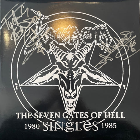 Venom - The Seven Gates Of Hell - Singles -1980-1985 [AUTOGRAPHED VINTAGE]